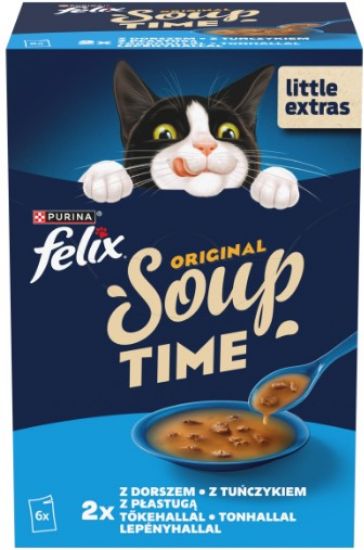 Picture of FELIX zupa kaķiem ZIVJU IZLASE 6*48g