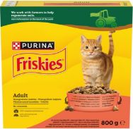 Attēls FRISKIES sausā barība kaķiem (liellops/vista) 800g