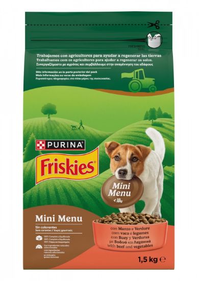 Picture of FRISKIES sausā barība suņiem MINI (vista) 1,5kg