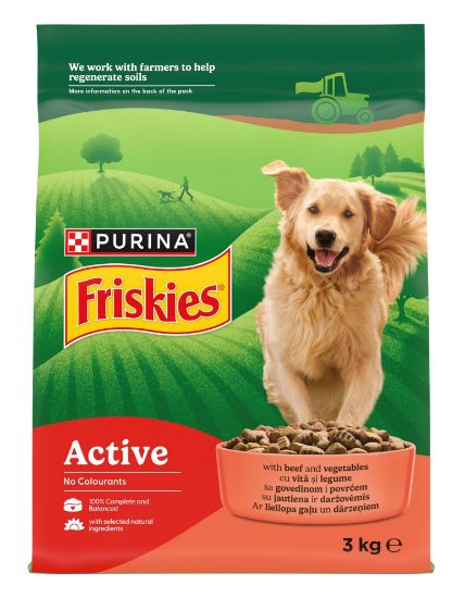 Picture of FRISKIES sausā barība suņiem (liellops) 3kg