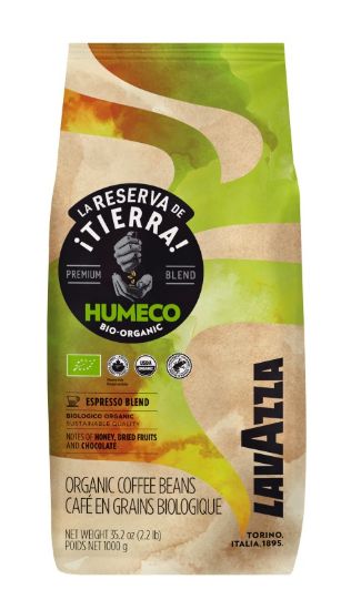 Picture of LAVAZZA Humeco Organic kafijas pupiņas, 1000g