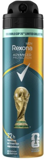 Picture of REXONA MEN FIFA Passion 72h spray dezodorants, 150ml