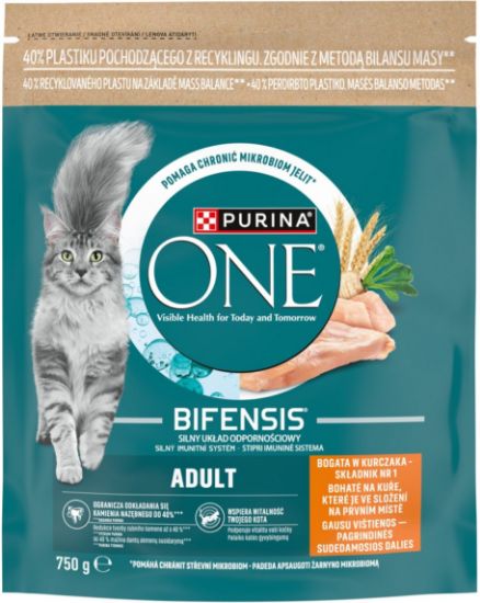 Picture of ONE sausā barība kaķiem (vista) 750g