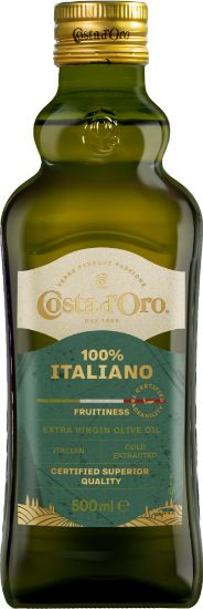 Picture of COSTA D'ORO Extra Virgin 100% itāļu olīveļļa, 500ml