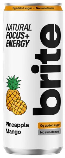 Picture of BRITE enerģijas dzēriens Pineapple Mango, 330ml