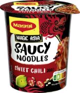 Attēls MAGGI Magic Asia ātri pagatavojamās nūdeles Sweet&Chilly trauciņā, 75g