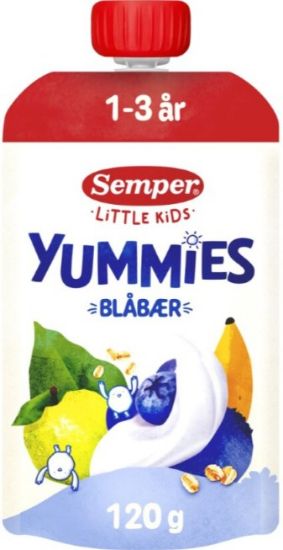 Picture of SEMPER YUMMIES RTE smūtijs ar mellenēm, no 12mēn., 120g