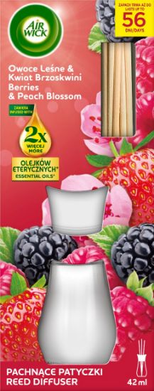 Picture of AIR WICK aromātiskie kociņi Berries & Peach Blossom 42ml