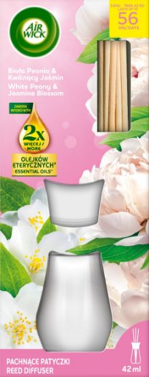 Picture of AIR WICK aromātiskie kociņi White Peony & Jasmine Blossom 42ml