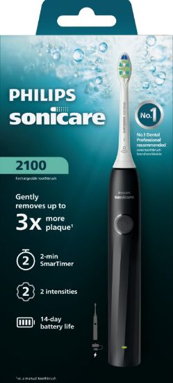Picture of PHILIPS elektriskā zobu birste Sonicare 2100HX4021/02 (melna)