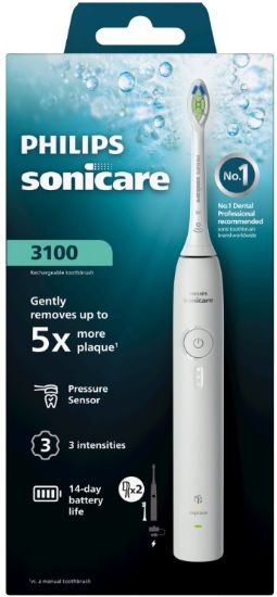 Picture of PHILIPS elektriskā zobu birste Sonicare 3100HX4032/21 (balta)