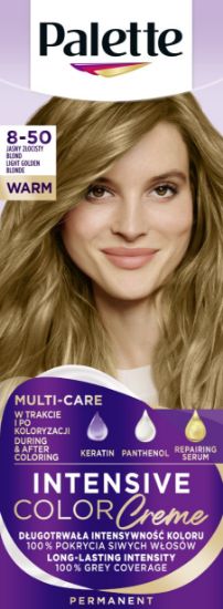 Picture of PALETTE ICC matu krāsa 8-50 Gaiši zeltaini blonds