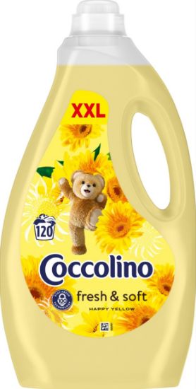 Picture of COCCOLINO Core veļas mīkstinātājs Happy Yellow, 3l (120MR)