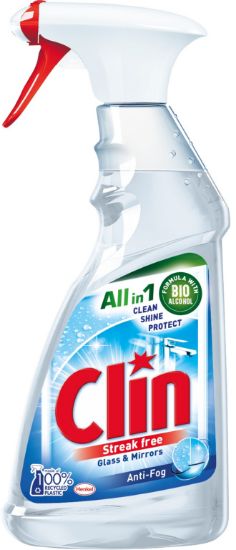 Picture of CLIN anti-fog stikla virsmu tīrīšanas līdzeklis,500ml