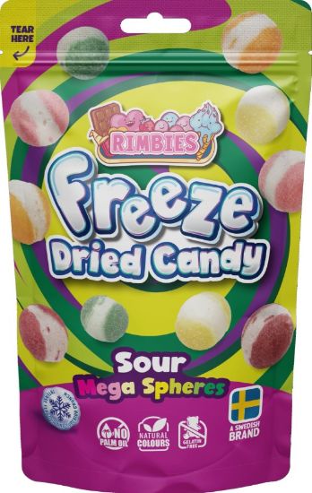 Picture of RIMBIES konfektes Sour Mega Spheres, 50g