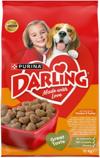 Picture of DARLING sausā barība suņiem (vista) 10kg