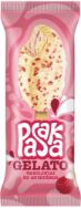 Attēls PASAKA GELATO vaniļas saldējums ar aveņu pildījumu un jogurta glazūru ar aveņu g