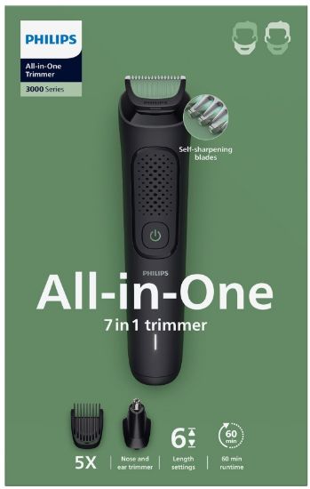 Picture of PHILIPS trimmeris universāls (7-in-1) Multigroom 3000 MG3920/15