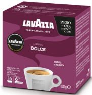 Attēls LAVAZZA AMM Lungo Dolce kafijas kapsulas 128g