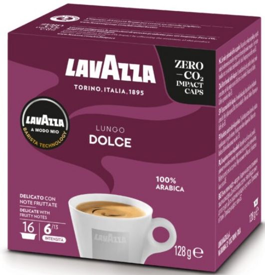 Picture of LAVAZZA AMM Lungo Dolce kafijas kapsulas 128g