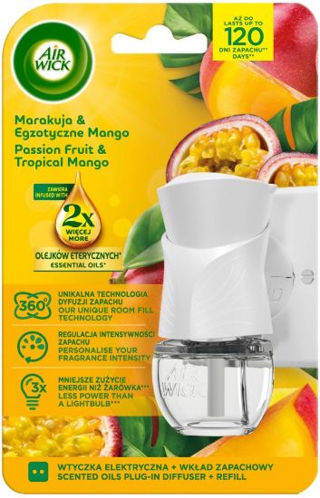 Picture of AIR WICK Electrical Mango & Passion Fruit complete 19ml