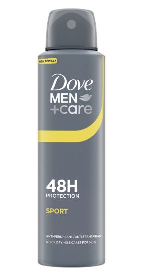 Picture of DOVE MEN Sport 48h spray dezodorants, 150ml
