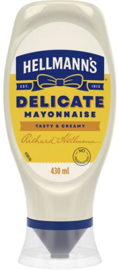 Picture of HELLMANN'S majonēze DELICATE, 430ml