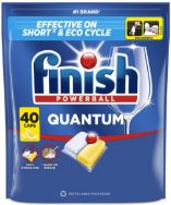 Attēls FINISH Quantum Lemon tabletes trauku mazgāšanas automātiem 40gab