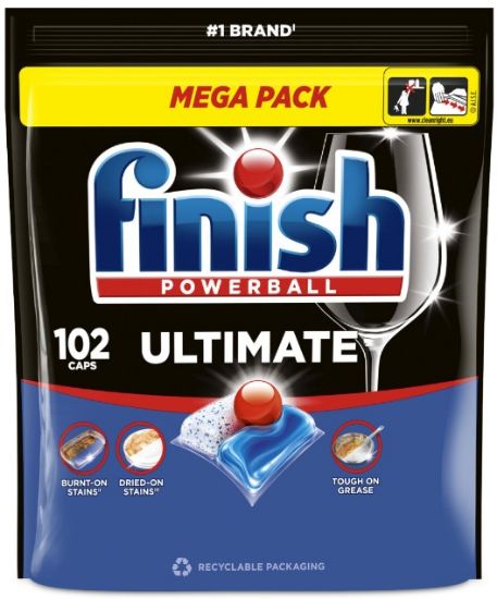 Picture of FINISH Ultimate Fresh tabletes trauku mazgāšanas automātiem 102gab