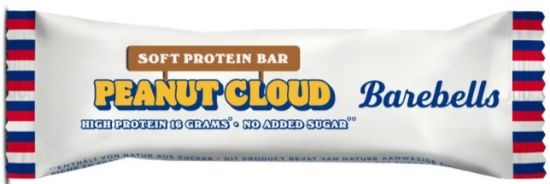 Picture of BAREBELLS Soft proteīna batoniņš Peanut Cloud, 55g