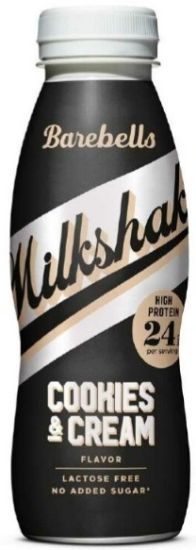 Picture of BAREBELLS proteīna dzēriens ar Cookies&Cream garšu, 330ml