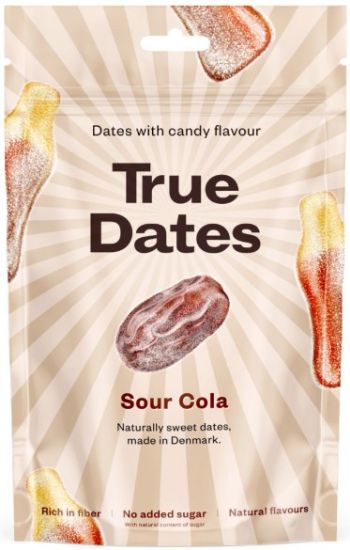 Picture of TRUE DATES dateles Sour Cola, 100g