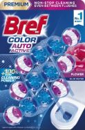 Attēls BREF Color Auto Active Flower tualetes bloks, 3x50g