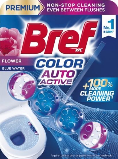 Picture of BREF Color Auto Active Flower tualetes bloks, 50g
