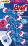 Attēls BREF Color Auto Active Flower tualetes bloks, 4x50g