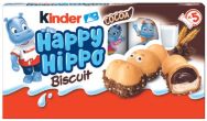 Attēls KINDER cepumi ar pienu un kakao HAPPY HIPPO, 103.5g