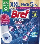 Attēls BREF Color Auto Active Flower tualetes bloks, 5x50g