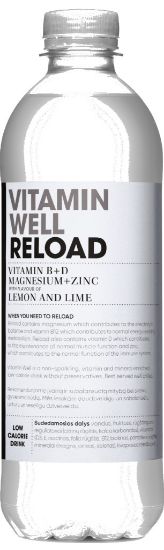 Picture of VITAMIN WELL dzēriens Reload, 500ml