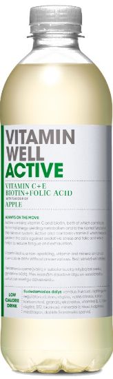 Picture of VITAMIN WELL dzēriens Active, 500ml