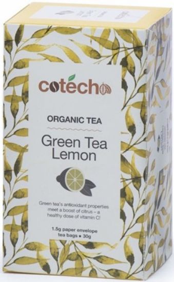 Picture of COTECHO Organic Green Lemon tēja 30g
