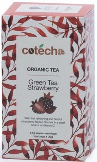 Picture of COTECHO Green Tea Strawberry tēja 30g
