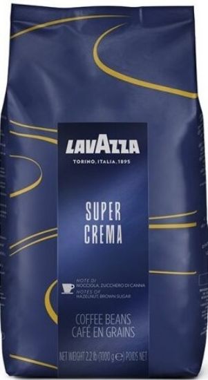 Picture of LAVAZZA Super Crema kafijas pupiņas, 1000g