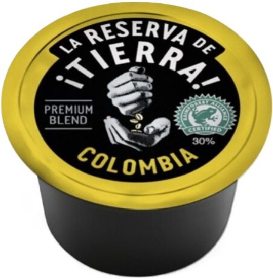 Picture of LAVAZZA BLUE TIERRA COLOMBIA kafijas kapsulas 9g