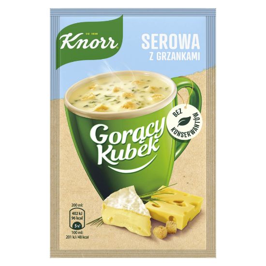 Picture of KNORR CAS siera krēmzupa ar grauzdiņiem, 22g
