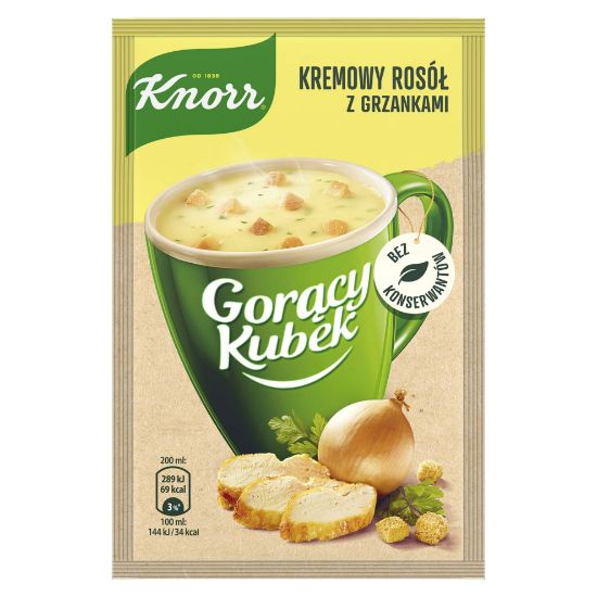 Picture of KNORR CAS vistas krēmzupa ar grauzdiņiem, 16g