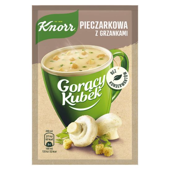 Picture of KNORR CAS šampinjonu krēmzupa, 15g