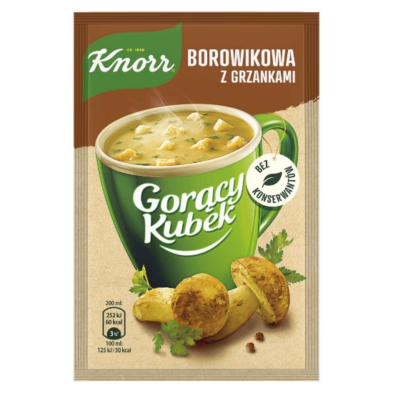 Picture of KNORR CAS baraviku krēmzupa ar grauzdiņiem, 15g