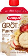 Attēls SEMPER graudu piena putra ar āboliem un kanēli,6m., 120g