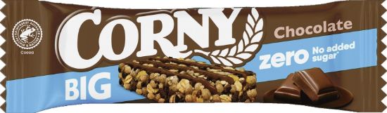 Picture of CORNY BIG šokolādes musli batoniņš ZERO, 40g