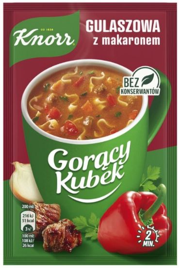 Picture of KNORR CAS gulaša zupa ar nūdelēm, 16g